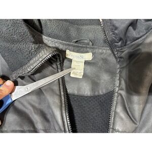 Zegna Sport Black Lined Coat Size XL‎
